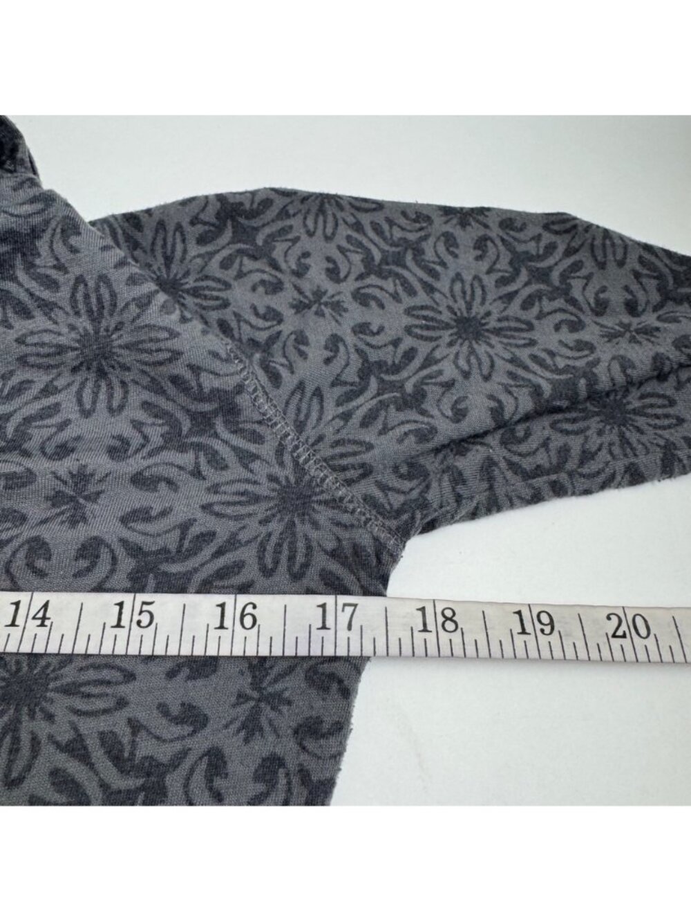 Soybu Long Sleeve Hoodie T Shirt Size Med Grey Yoga Athleisure Loungewear Casual - Picture 5 of 8